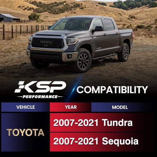 Image of KSP Front Upper Control Arm with PU Bushings for Tundra Sequoia,2-4 inch Lifted Upper Control Arms with Ball join for Toyota Tundra Sequoia 2007-2021, 2PCS