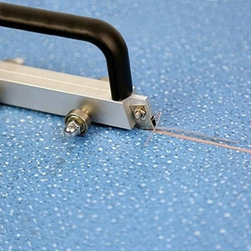 Miniatura 8 de Rollo de plástico de PVC, cortador de ranura para piso, rueda ranurada manual, herramientas de construcción de ranurado de vinilo