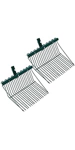 Amazon.com : Tandefio 2 Pack Pitchfork Replacement Head