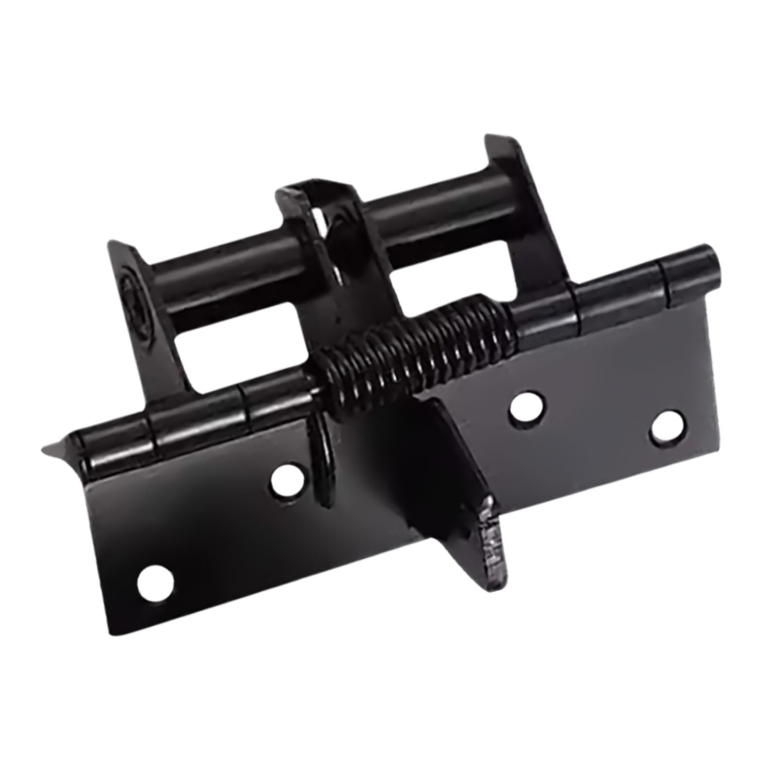 Yhplxyuus Black Closing Door Hinges 90 Degree Positioning Automatic Closing Door Hinge Spring Hinge Hardware Easy Installation Hinges Hardware