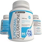 Natuspur Liposomal Glutathione Capsules – 1000mg Pure Reduced Setria Glutathione Supplement with...
