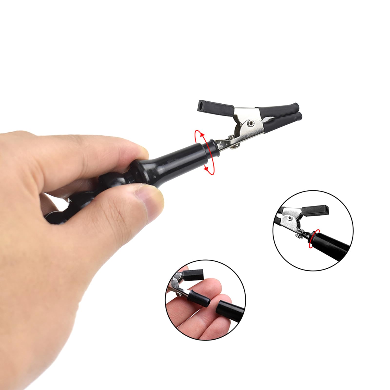 Poste à souder avec 6 bras flexibles en col de cygne - Troisième main pour accessoires - Support de soudure - Station de dessoudage