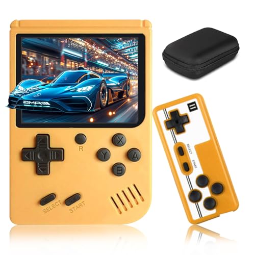 Hideracoon SHYP09209 Retro Handheld Game Console, Mini Arcade Machines Built-In 500 Classical Fc Games, Portable Handheld Video Games For Kids And Adult, Gameboy Console Box Support Tv Output. cover