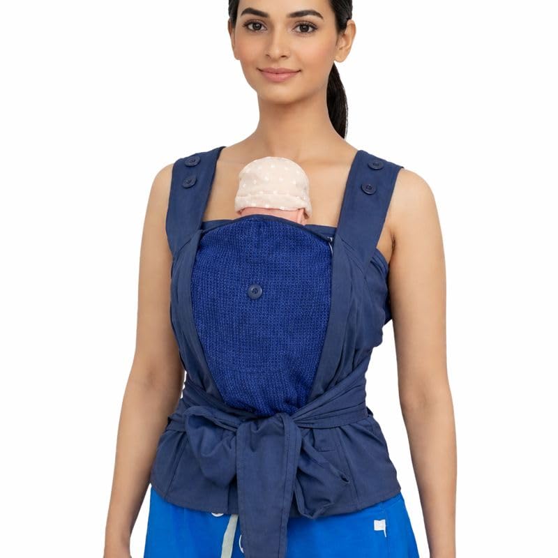 ThermaSling Kangaroo Mother Care (KMC) Baby Carrier | Ergonomic & Thermoregulating Wrap for Premature & Low Birth Weight Infants | Antimicrobial, Breathable, Hands-Free Support | for Hospital & Home-image-1