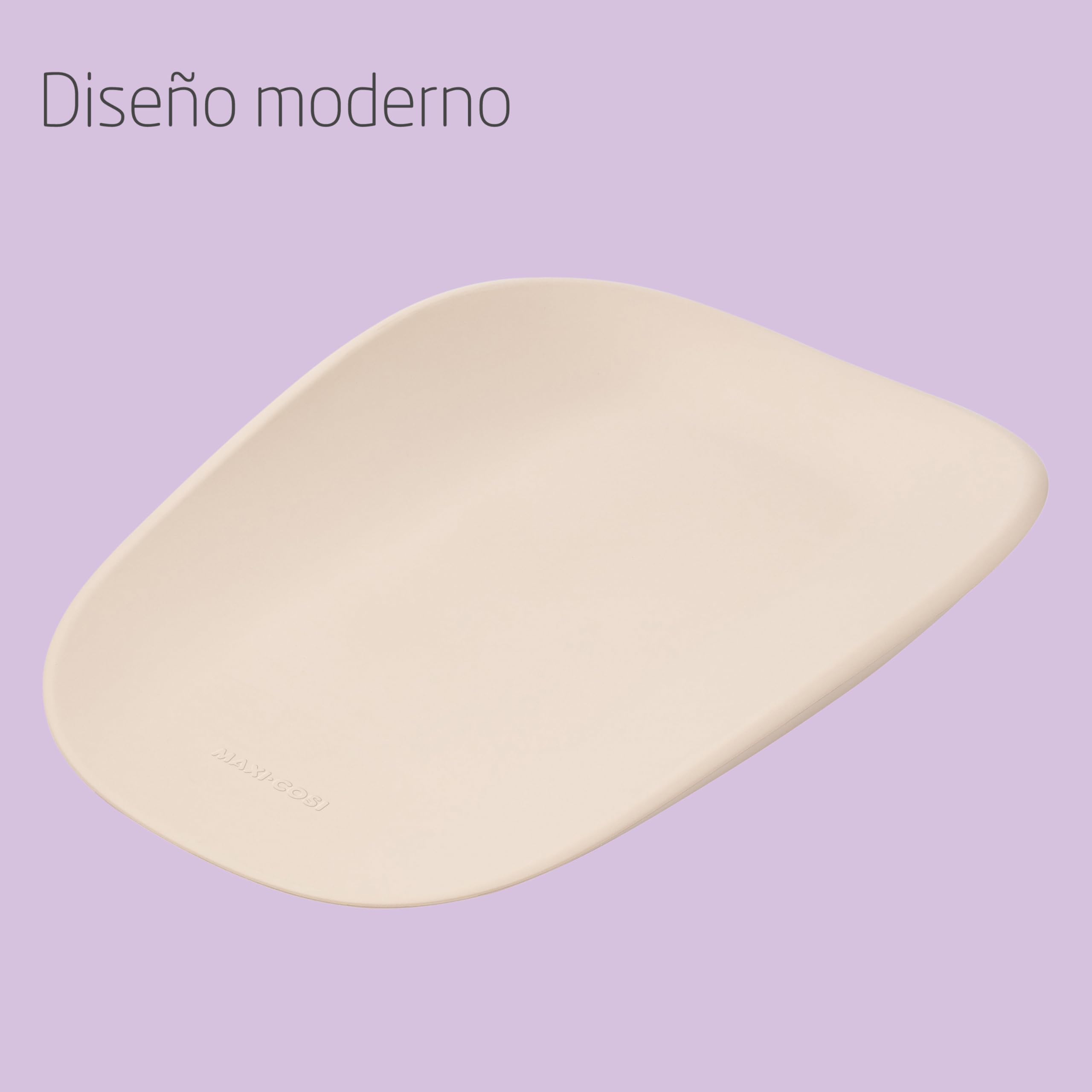 Maxi-Cosi Mavis, Cambiador Bebé Impermeable, 50x70 cm, Desde el Nacimiento, Bebé y Niño Pequeño, Bordes Altos Curvados, Limpieza fácil, Base Antideslizante, Colchoneta Cambiador Bebé, Brown Terra