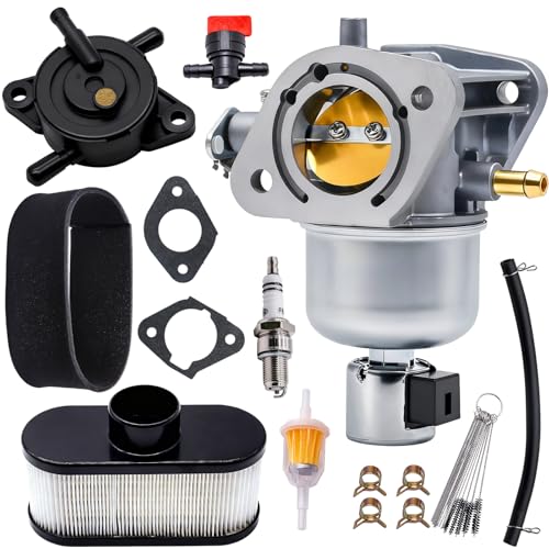 Image of Carburetor for Kawasaki FR651V FR691V FR730V FS651V FS691V FS730V Engine | Replace 15004-0984 15004-0985 15004-0826 15004-0829 Carburetor Assembly Kit for Zero Turn Lawn Mower