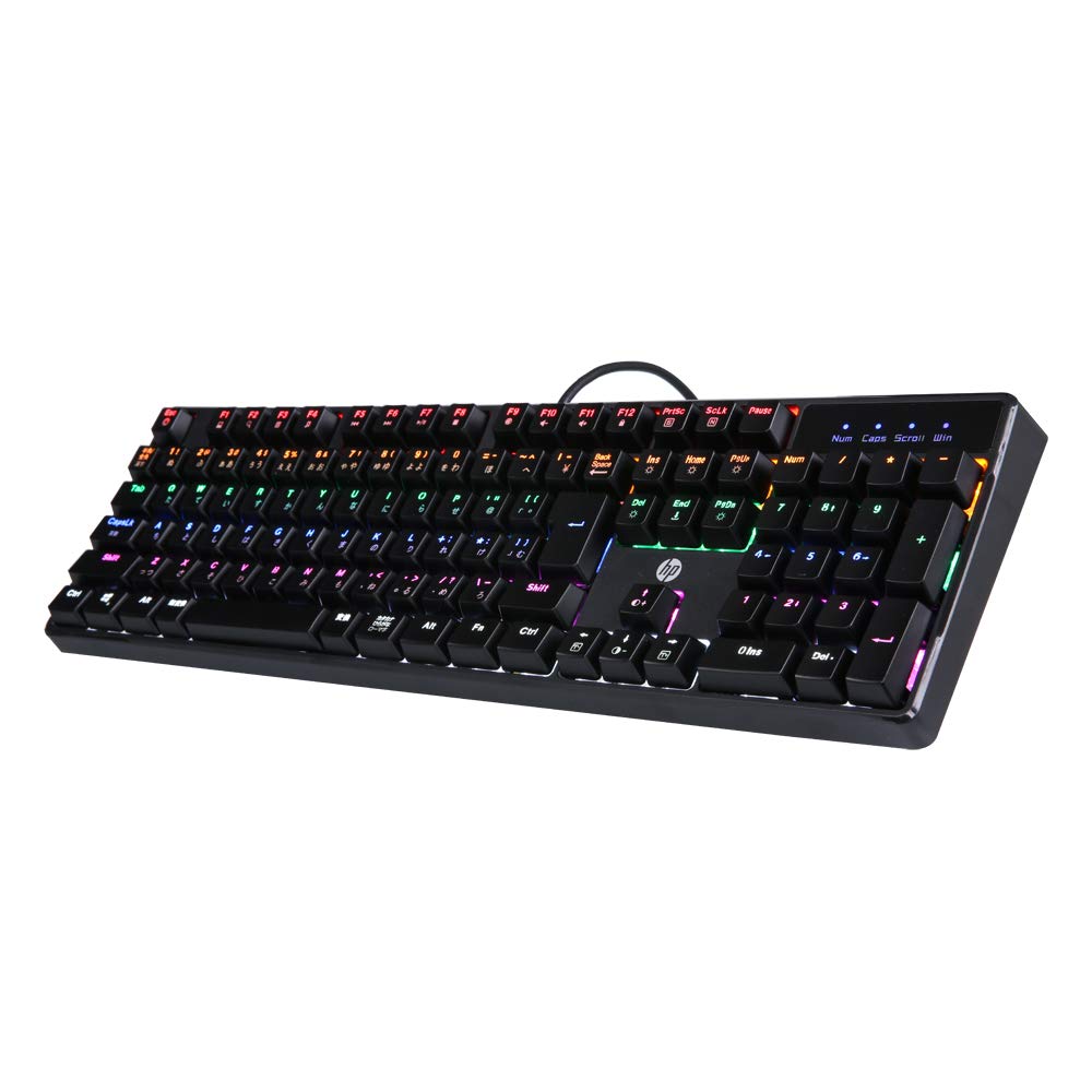 Amazon.co.jp: HP シンプルなフレームの 日本語配列 メカニカル