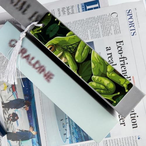 Marque-pages grenouille : lot de 6, cadeau idéal pour lecteur