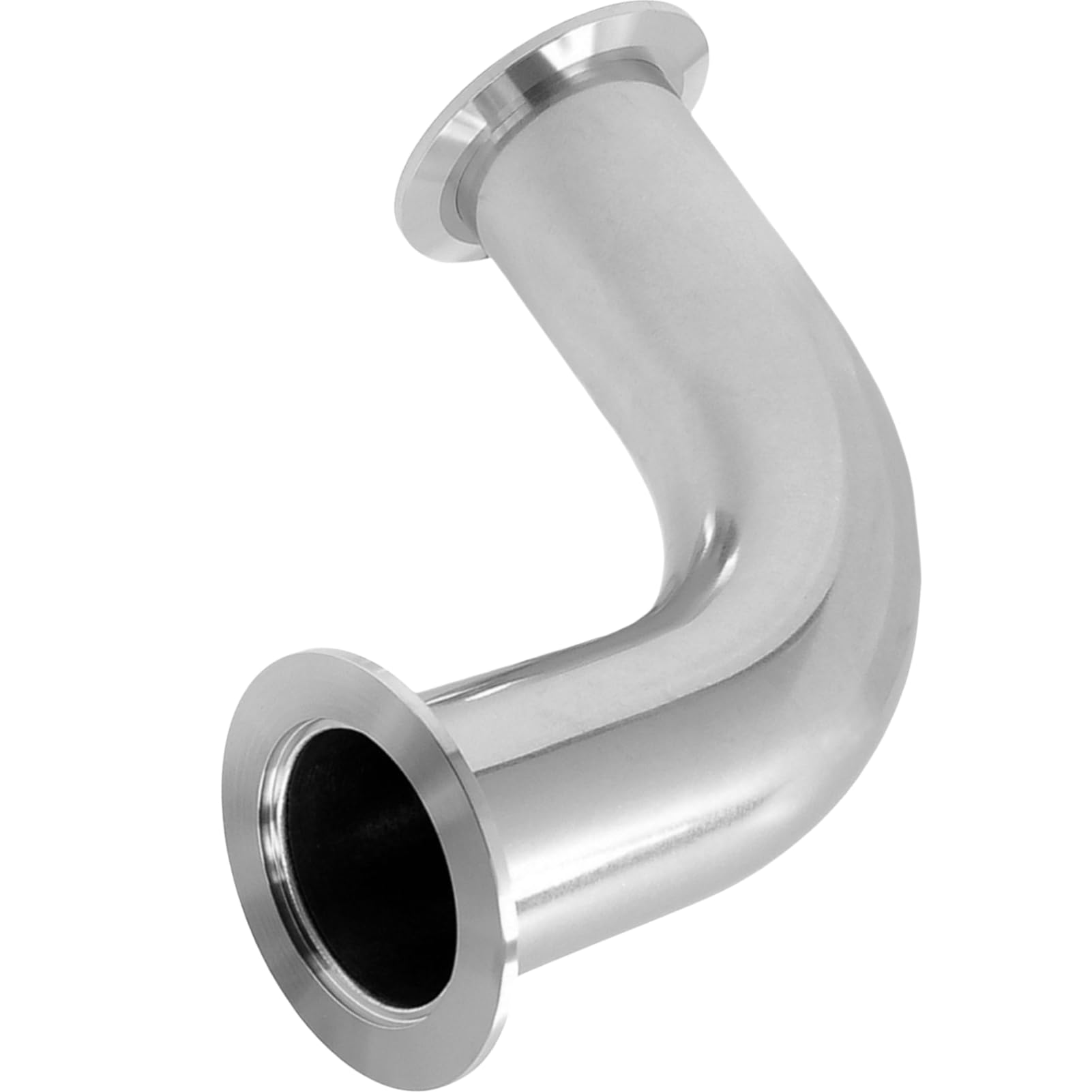 Brida de radio largo, accesorios de codo de 90 grados, adaptador de vacío de acero inoxidable, 1 unidad(KF-16)