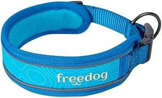 FREEDOG Cool Pro Tech Halsband, Blau, 20 mm x 43/52 cm