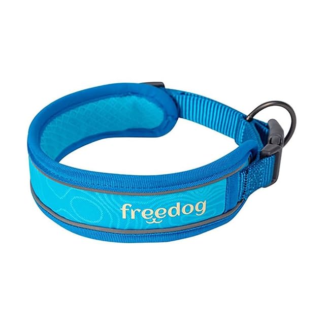 FREEDOG Collar Cool Pro Tech Azul 15MM X 30/42CM
