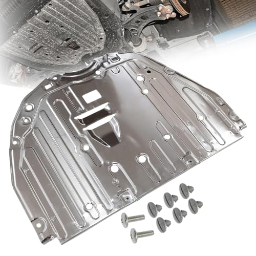 SecosAutoparts 74111T20A0 Engine Splash Guard Board Cover, Fit for Honda Civic 2022 2023 Underbody Shield Replace 74113-T20-A00 Splash Under Car Shield Board Cover