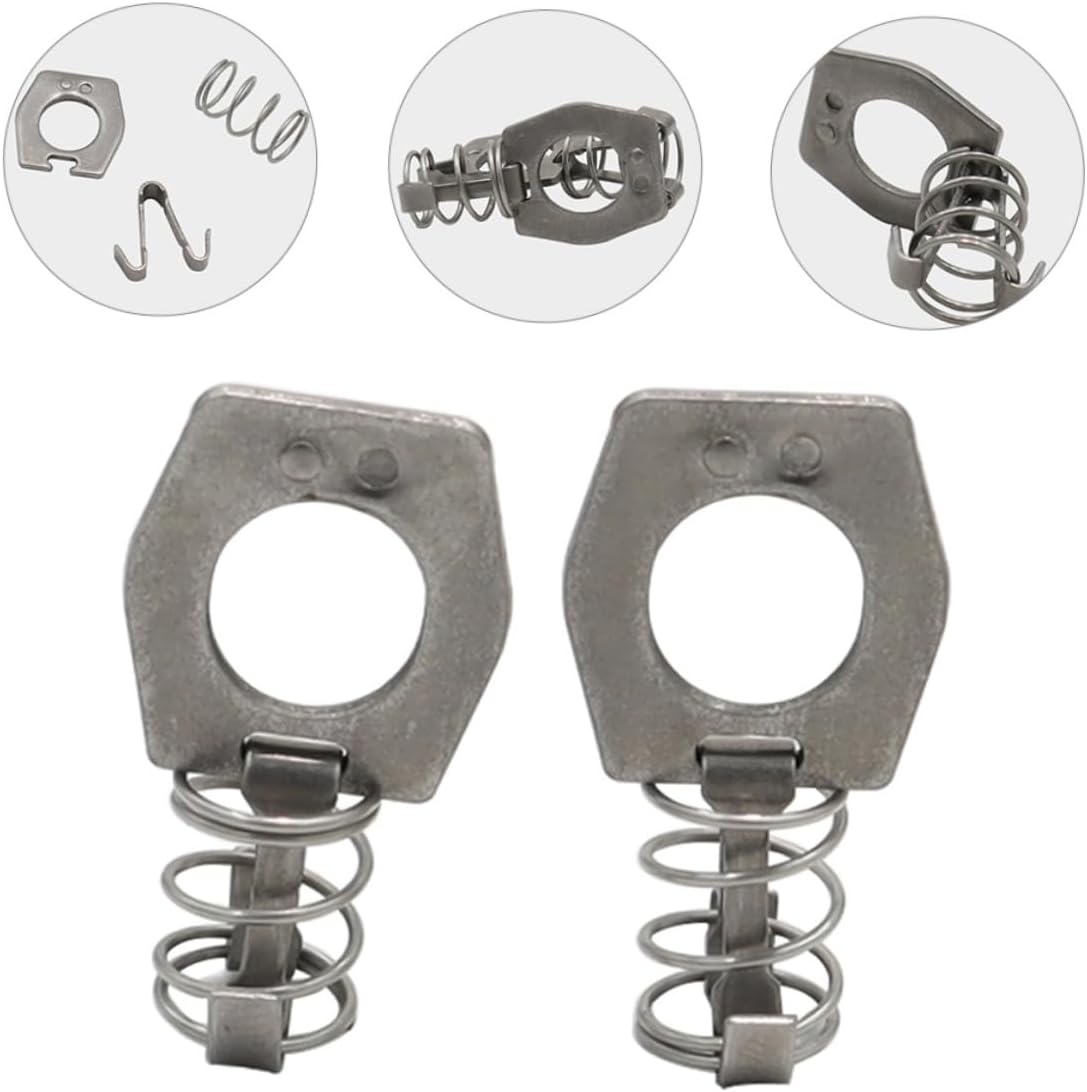 2pcs Water Heater Lock Rv Water Heater Parts Door Cam Lock Latch for Fastener Rv Latch Spring Loaded