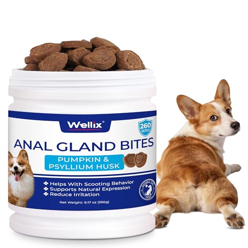 Wellix Dog Anal Gland Chews - for Dog Analgland Treatment - 260g