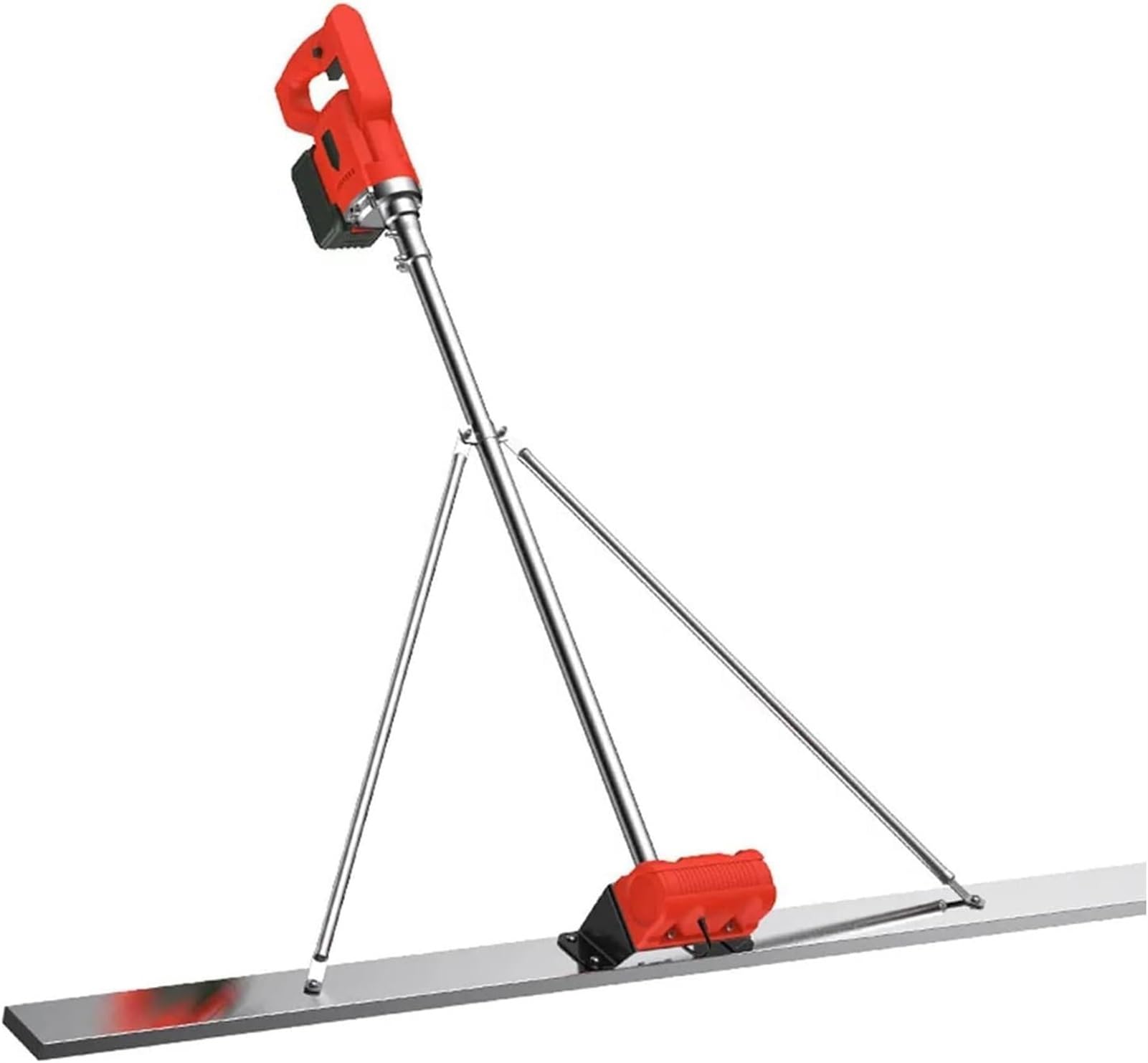 Akku Betonrüttler 21V - Elektrischer Betonabzieher Mit 2 Akkus & Vibrationsfunktion