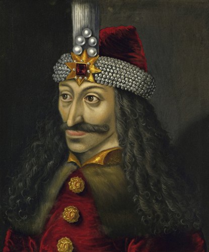 Vintage European history painting of Vlad the Impaler Prince of Wallachia Poster Print (8 x 10)