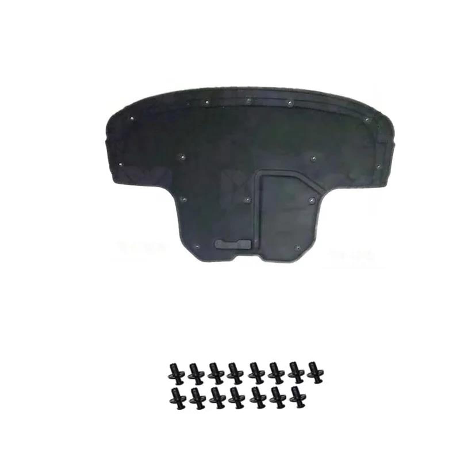Piwine Style1 Insulation Rugs Car Hood Linin Engine Thermal Insulation Soundproof Cotton Accessories For Benz Glc X253 W253 2015~2022(Style1)