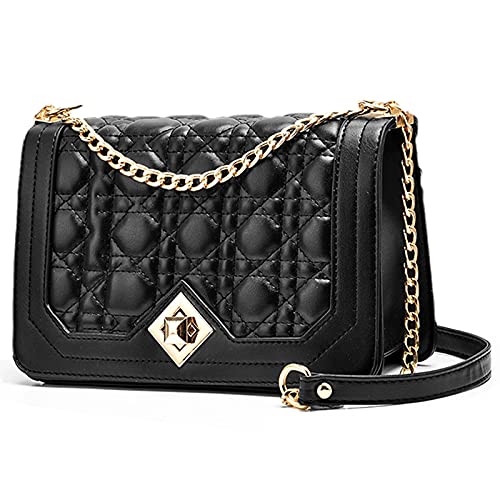 Image of Travistar Crossbody Bags for Women Small Handbags PU Leather Shoulder Bag Purse Evening Bag Quilted Satchels with Chain Strap