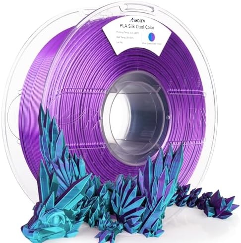AMOLEN PLA Silk Blue 4.00kg