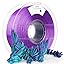 1kg-silk Dual Color-blue Green & Dark Violet Pla