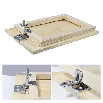 Amazon.co.jp: 蝶番クランプ 2個 シルクスクリーン印刷フレーム