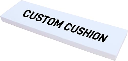 Cojín hecho a medida para muebles de exterior, almohadilla impermeable para asiento de porche, cojines de asiento de banco de césped resistentes a