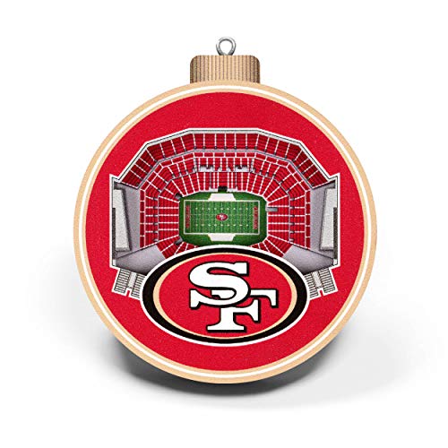 YouTheFan NFL San Francisco 49ers Stadium Décoration 3D Stade Levi's Taille unique