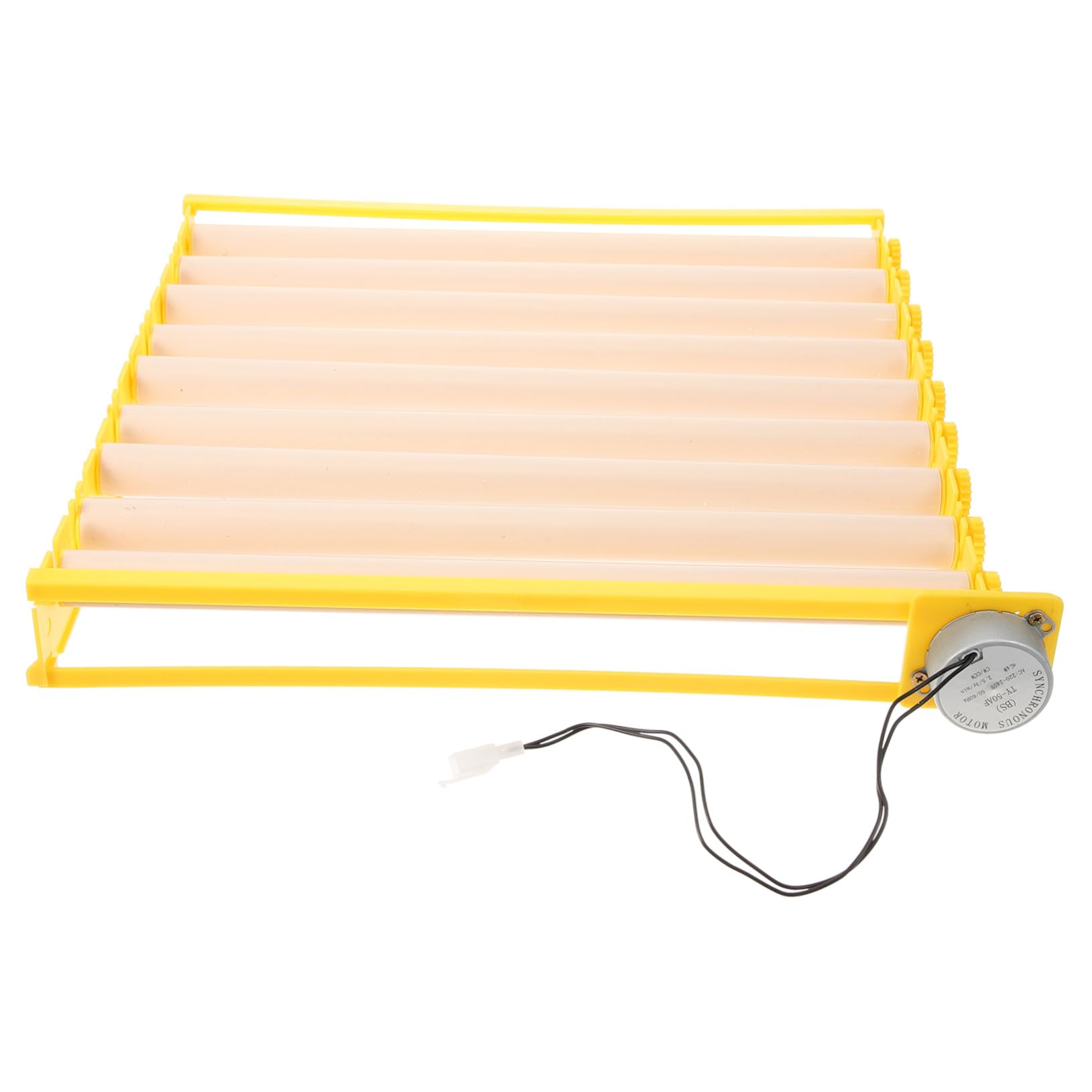 Hemobllo Incubatrice Uova Automatica con Vassoio Gira Uova Slot per Galline Anatre Quaglie Uccelli Girauova Sicuro e Stabile per Uso Domestico Accessorio Essenziale per Hatcher e