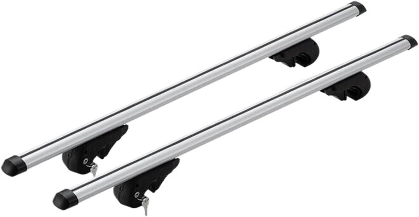 2PCS Cross Bar Fits Compatible with Subaru Outback Wilderness 2022-2023-2024 Roof Rail Rack Lock