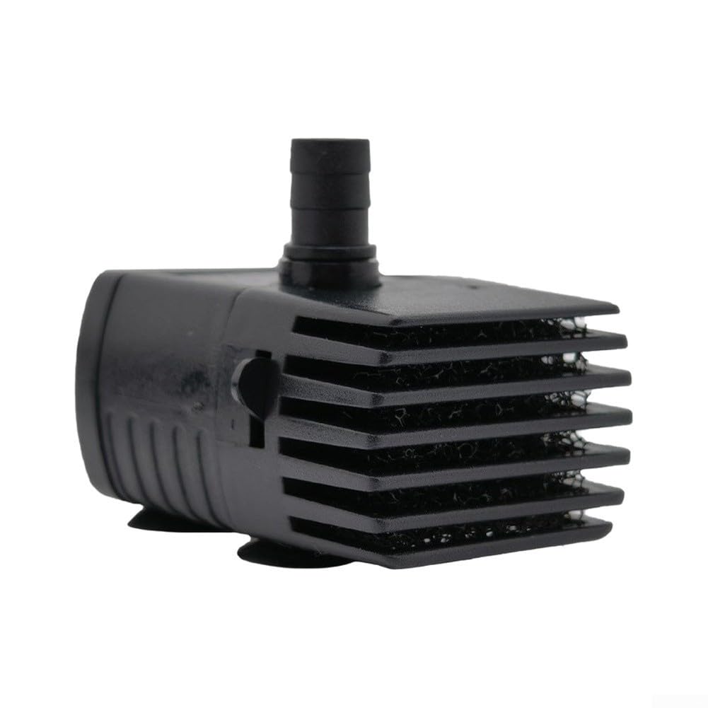 Kunststoff für Mini-Wasserpumpe, 4 cm, USB-betrieben, sicherer Kunststoff | Flüsterleiser Motor, 5 V sichere Spannung, tauchfähig für Design, passend für kleine Tanks, Katzen- und Hundebrunnen