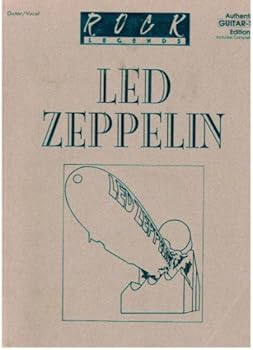 Paperback Led Zeppelin -- Rock Legends: Authentic Guitar TAB (Authentic Guitar-Tab Editions) Book