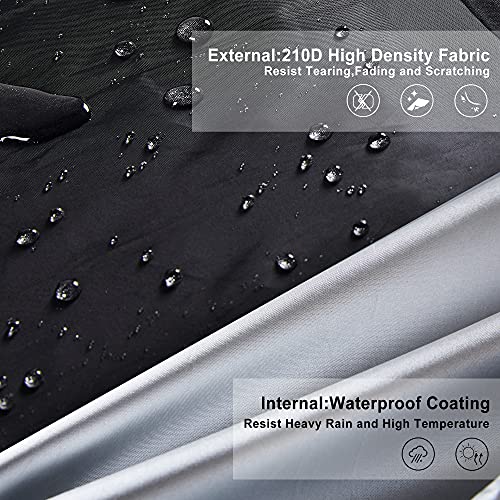 Alster Outdoor Chair Covers, Patio Chair Covers(35" L X 40" W X 33" H), Durable And Waterproof Black Covers For Lounge Deep Seat, Rain Snow Dust Wind-Proof #TOP3