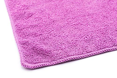 The Rag Company - Sport & Workout Towel - Gym, Exercise, Fitness, Spa, Ultra Soft, Super Absorbent, Fast Drying Premium Microfiber, 320Gsm, 16In X 27In, Lavender (3-Pack) #TOP1