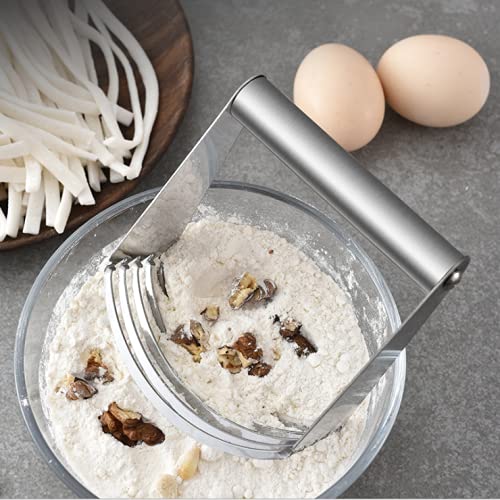 Kddom Stainless Steel Dough Blender Pastry Cutter Flour Mixer Kitchen Handheld Professional Dough Blender #TOP3