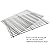 Hisencn Stainless Steel Cooking Grids Grates Grill Grid Replacement for Thermos Grill Parts 461252605, Kirkland Front Avenue 463230703, Charbroil 463261306, Kenmore, Master Chef, BBQ Pro, 16 5/8 inch