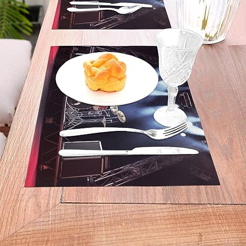 Sets de table antidérapants pour protéger la table des assiettes chaudes - 6