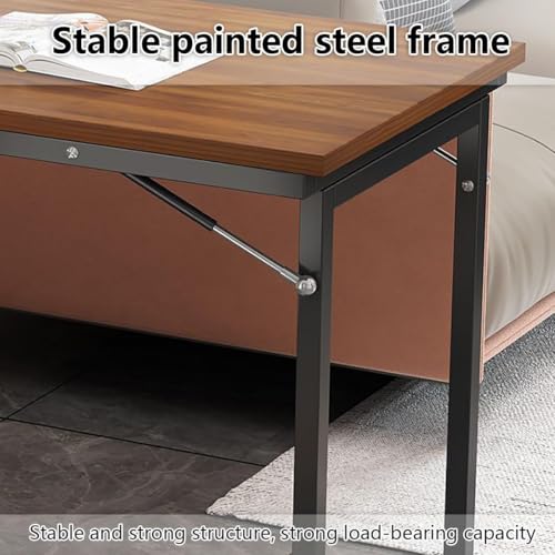 Table pliante murale en acier inoxydable support métal rabattable gain de place - 8