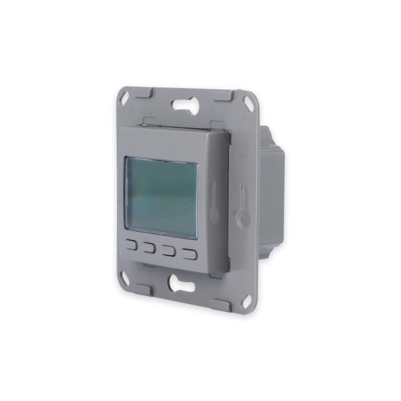 LIVOLO Programmierbares Raumthermostat Digital Wandthermostat Thermostat PRO Fußbodenheizung für Stellmotoren wasserführend elektrisch UP Grau