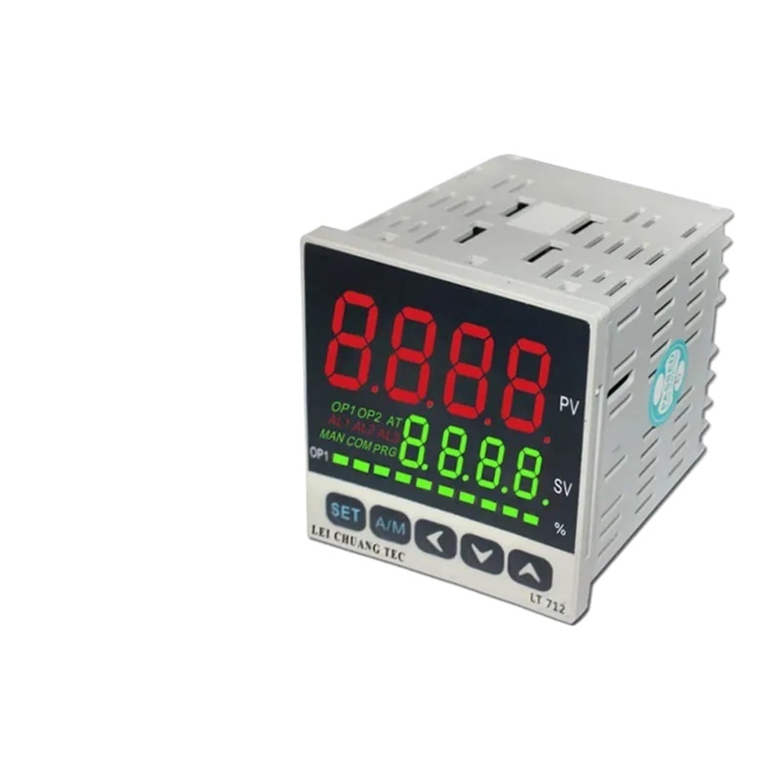 1 Uds. Pantalla LED de entrada de 0-10V controlador de temperatura PID 72x72mm, salida SSR/relé/4-20mA/0-10V(RELAY Output 1Alarm)
