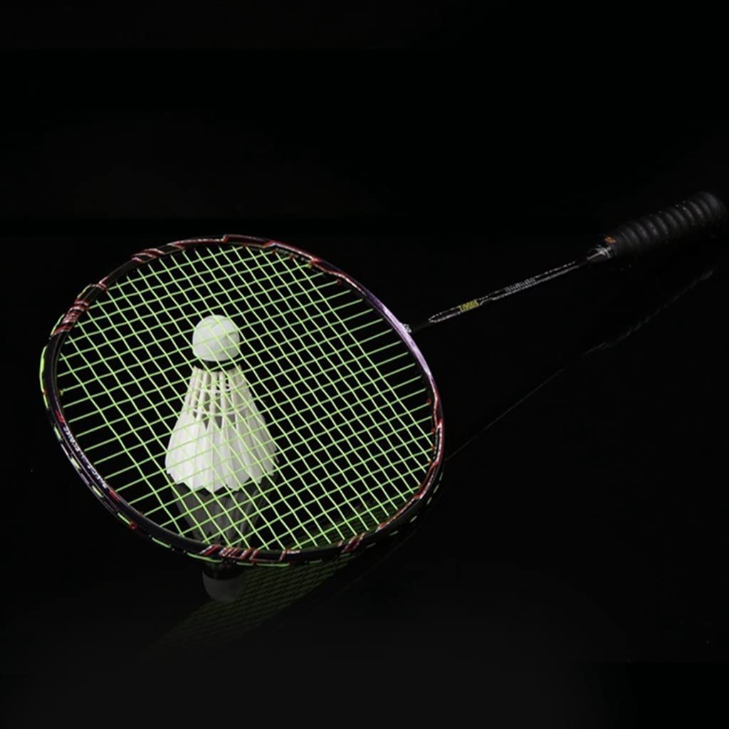 35lb Badminton Racket Carbon Can Attack and Defend 4U Offensive Boys Smash Racket Single Shot