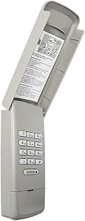 Garage Door Opener Keypad Compatible with Liftmaster Chamberlain Craftsman Garage Door Opener Universal Keypad Wireless Keyless Entry Outside Remote with 315/390 MHZ Learn Button Since 1993