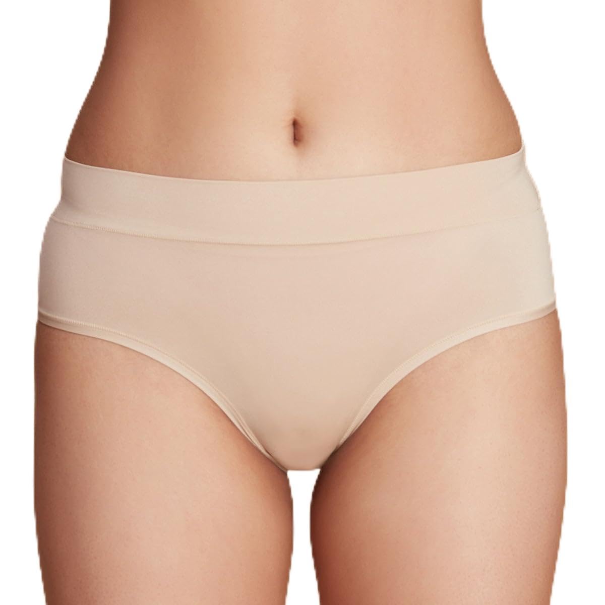 nykd Women's Ultimate Comfort and Flexibility: Elastic-Free Stretch Panties That Adapt and Delight, Mark-Free Waistband | Slip On | Mid Waist | Full Coverage | Solid - NYP342-picture-33