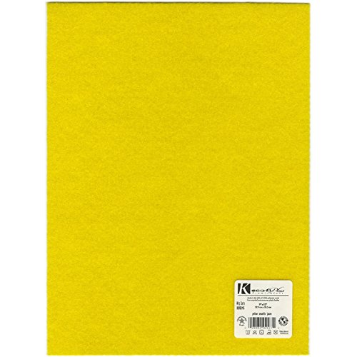 Kunin Eco-Fi Plus Premium Fieltro Hoja, 9 "por 12" (12 Unidades), Color Amarillo