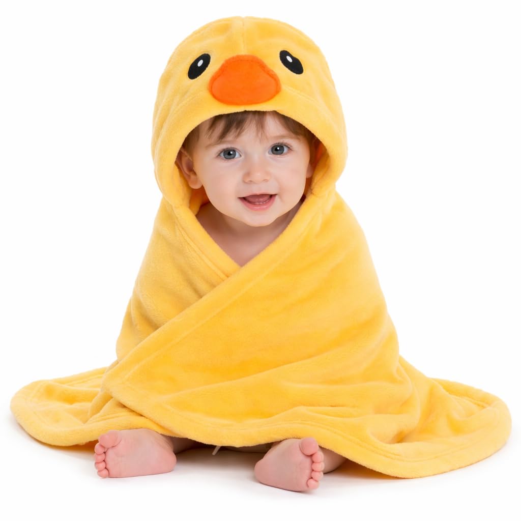 First Kick New Born Baby Fleece Blanket Pack of Super Soft Bathrobe Baby Wrapper Cum Baby Bath Towel For Baby Boys, Lightweight Baby Girls, Babies (80Cm X 80Cm, 0-6 Months) Lightweight, Yellow-image-27