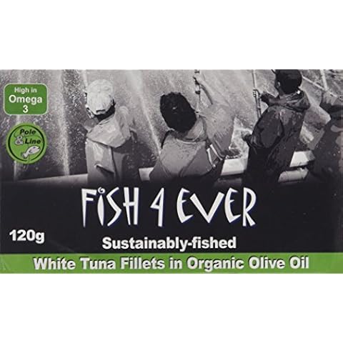 Fish 4 Ever White Tuna in Organic Olive Oil Cover