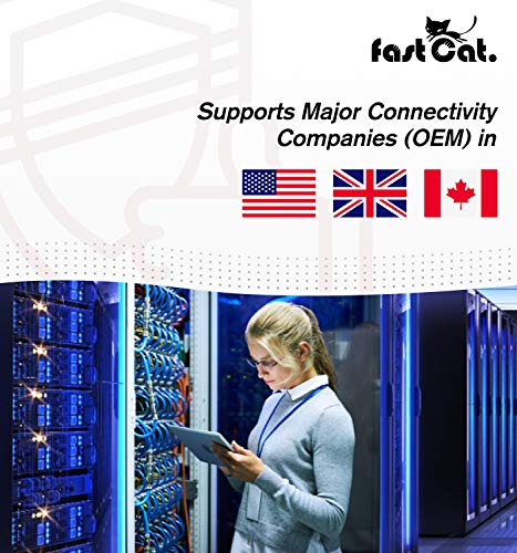 Cable Ethernet Cat5e Outdoor 500ft Fast Cat Negro miniatura 4