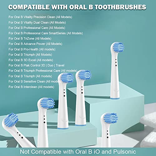 Replacement Toothbrush Heads For Oral B Braun, Electric Toothbrush Replacement Heads, 8Pcs Sensitive Clean Professional Electric Toothbrush Head Compatible With Oral-B Pro1000/7000/9600/5000/3000/8000 #TOP1