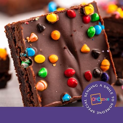 Happy Birthday Gift Chocolate Brownies Large Food Gift Individually Wrapped For Men Women Package | Nut Free | Kosher - Image 4