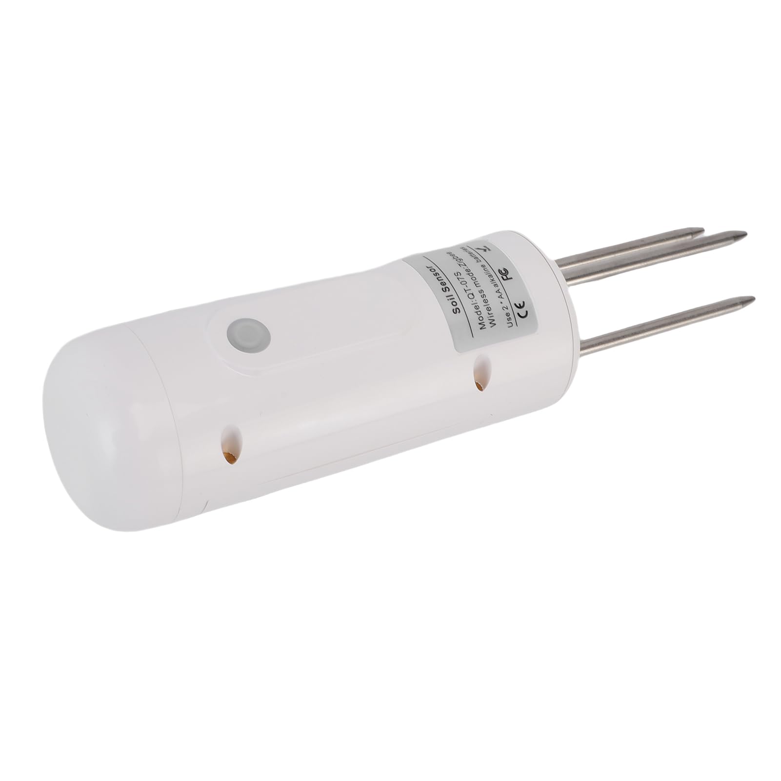 YUYTE Bodenfeuchtemessgerät und Thermometer für Pflanzen, Edelstahlsonde