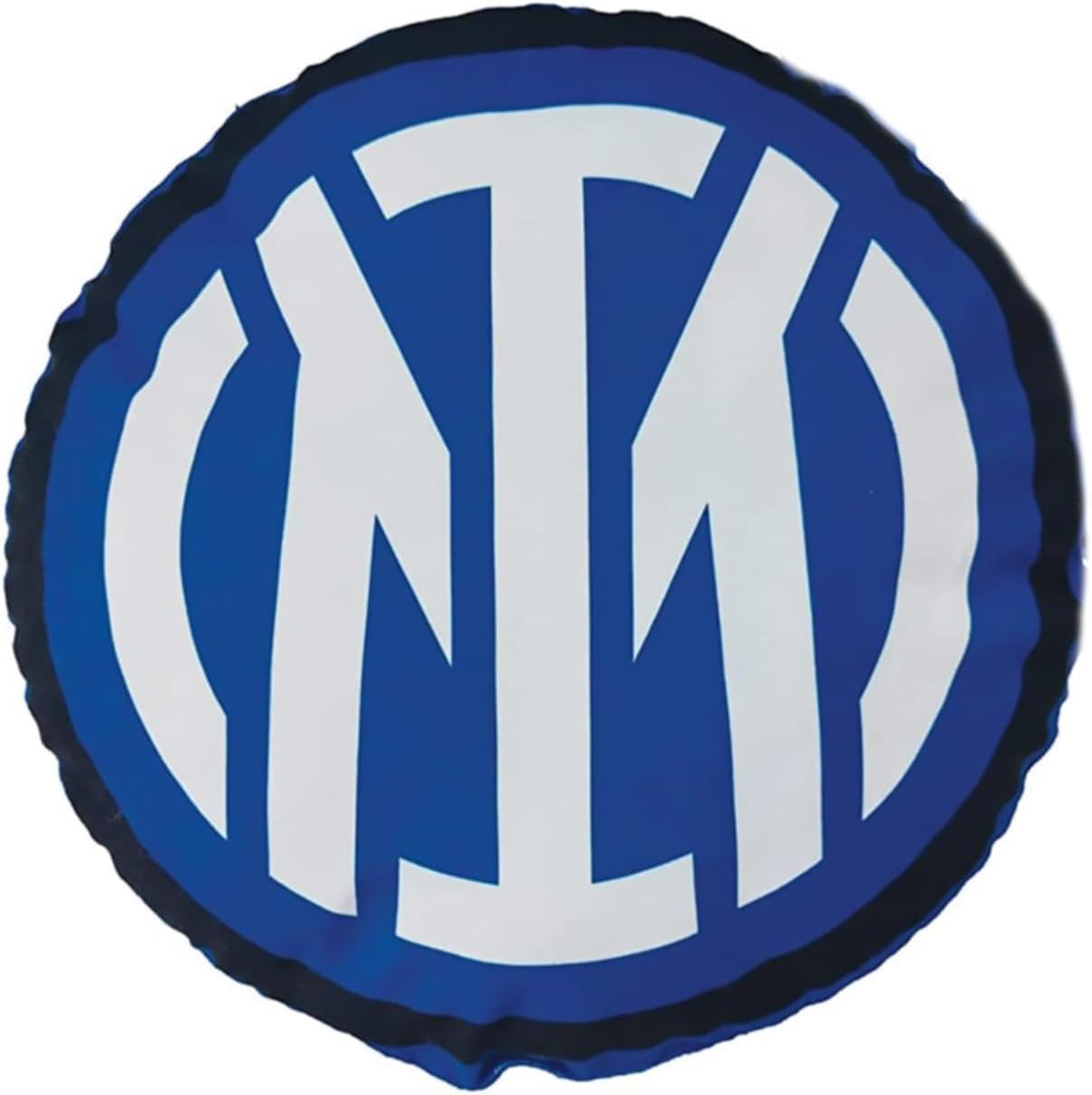 Inter Hermet F.C Cusino Rotondo Arredamento 40x40 Nero Azzurro Prodotto Ufficiale